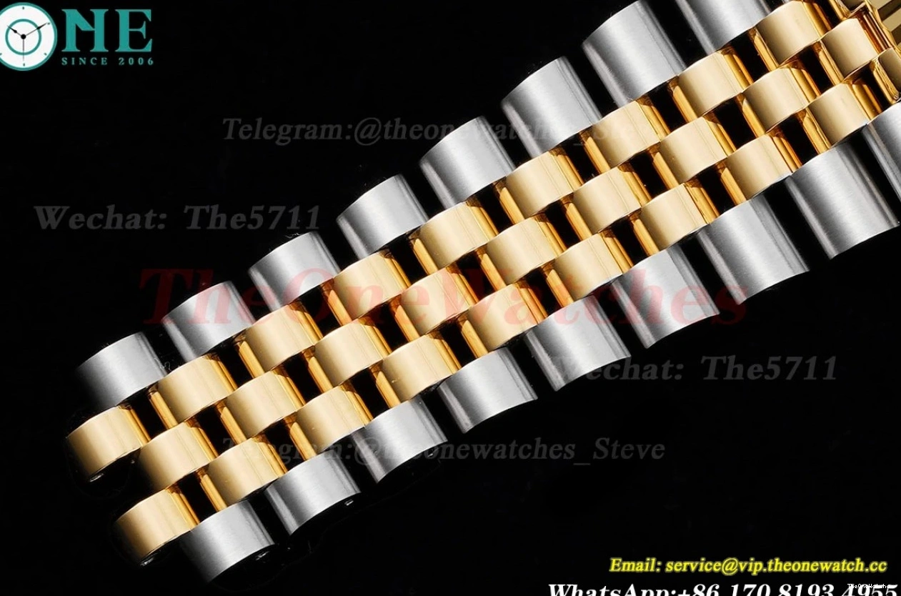 King 126333 VR3235 YG Datejust Gold SS Jubilee 904L 41mm Stk 0417